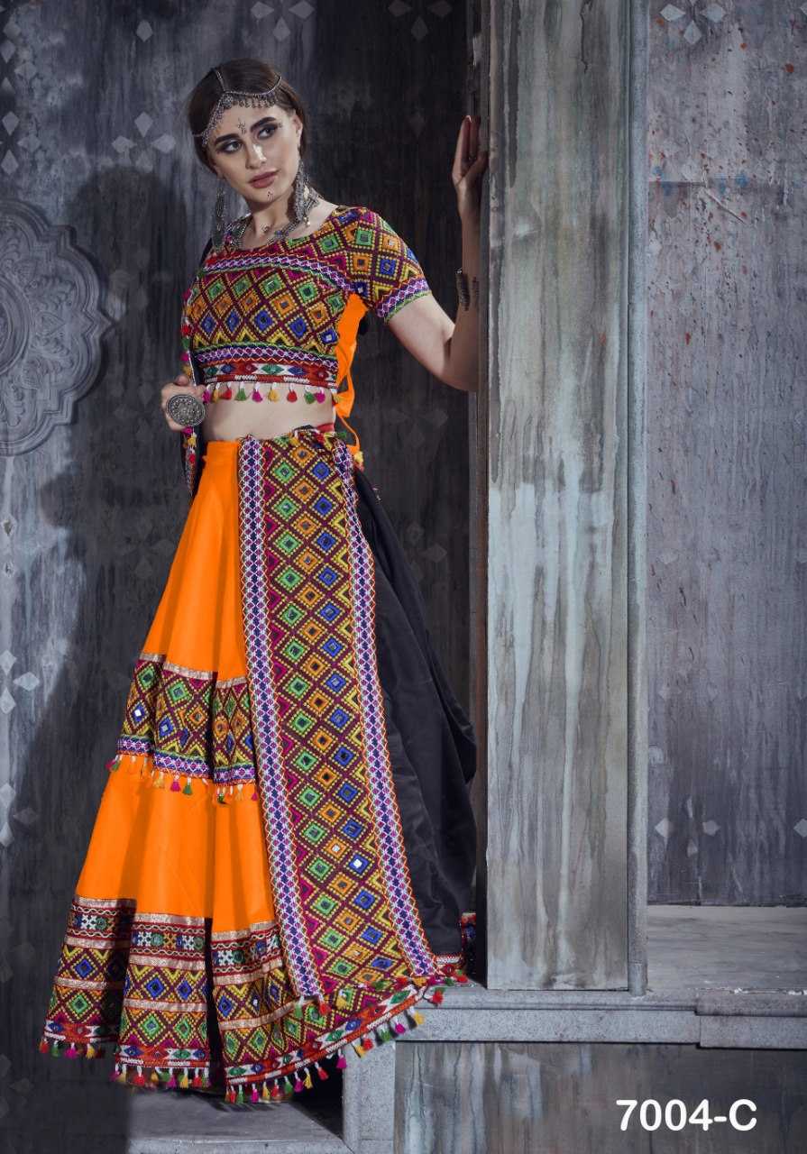 Ynf Art Silk RIN227 7004 Lehengas Festive Collections Wholesale Fancy Lehenga Navratri Chaniya Choli Manufacturer