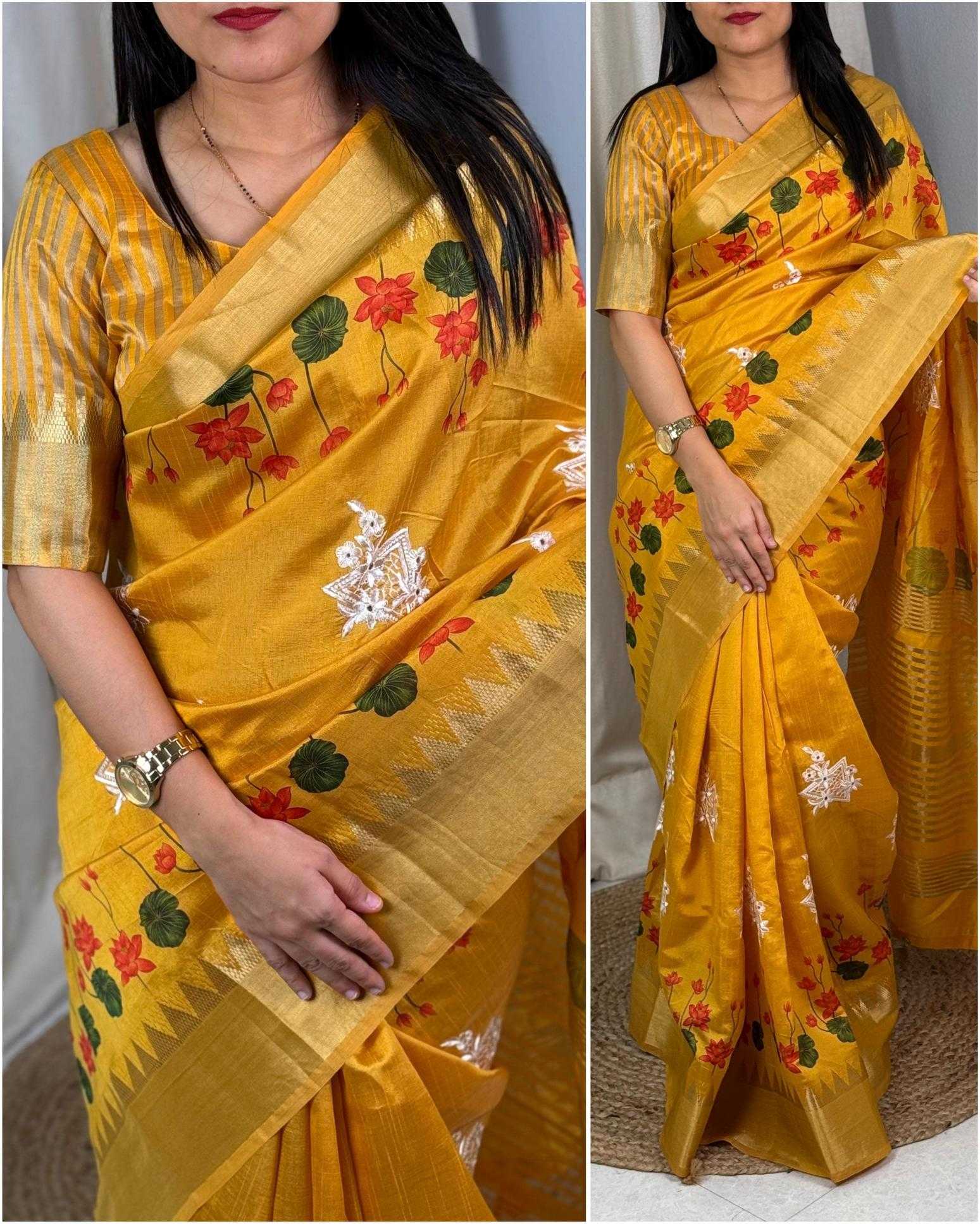 Ynf Assam Silk KESH500 Wow Silk Sarees Festive Collections Wholesale Designer Silk Sarees Zari Border Silk Sarees Onam Collections Manufacturer