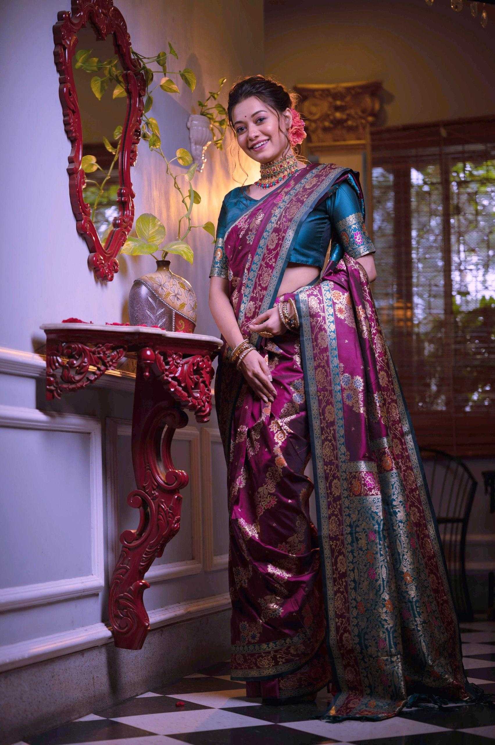 Ynf Banana Silk KESH532 KRITIKA Sarees Wholesale Designer Sarees Party Wear Sarees Fancy Sarees Manufacturer