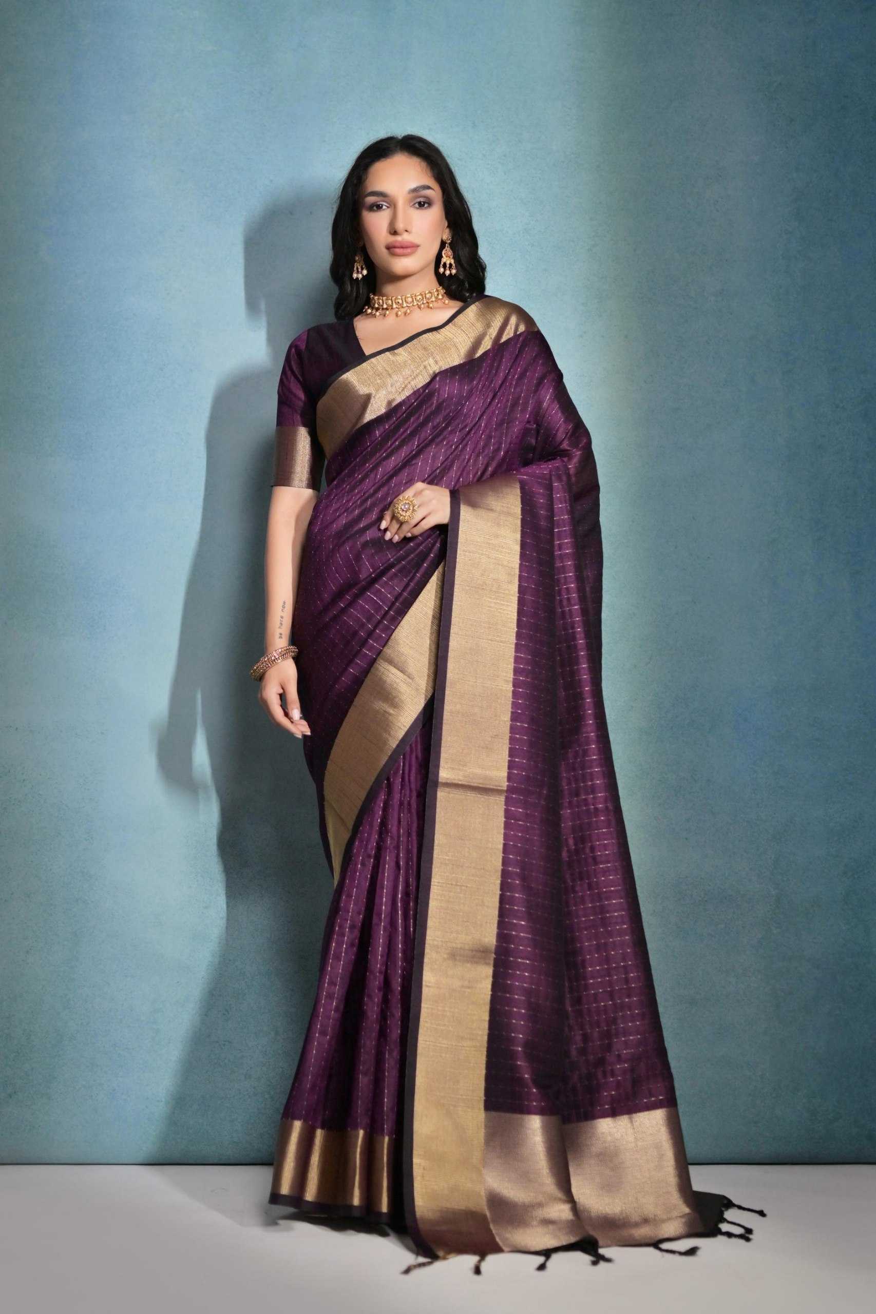 Ynf Banana Silk KESH532 RAW SILK DOT Sarees Wholesale Designer Sarees Zari Border Sarees Silk Sarees Manufacturer