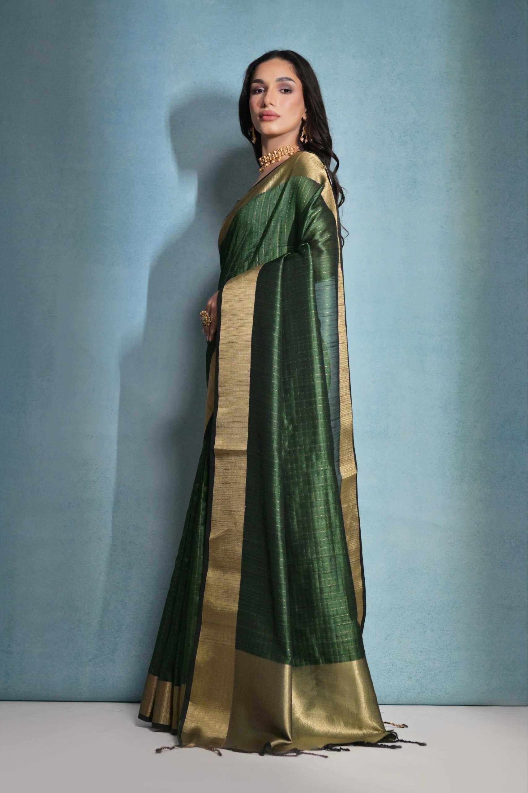 Ynf Banana Silk KESH532 RAW SILK DOT Sarees Wholesale Designer Sarees Zari Border Sarees Silk Sarees Manufacturer