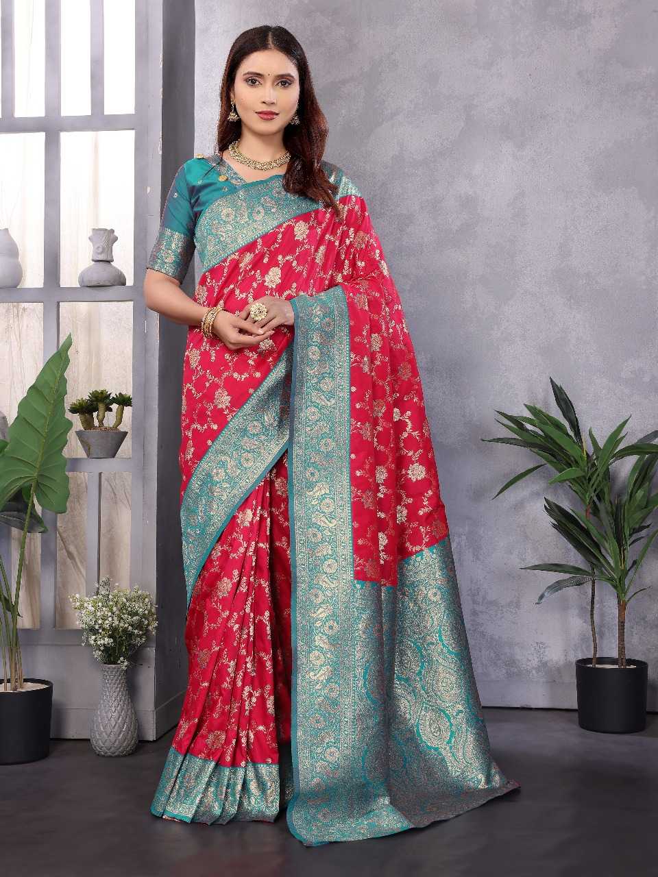 Ynf Banana Silk RIN197 3063 Silk Sarees Wholesale Party Wear Silk Sarees Designer Silk Sarees Fancy Silk Sarees Manufacturer