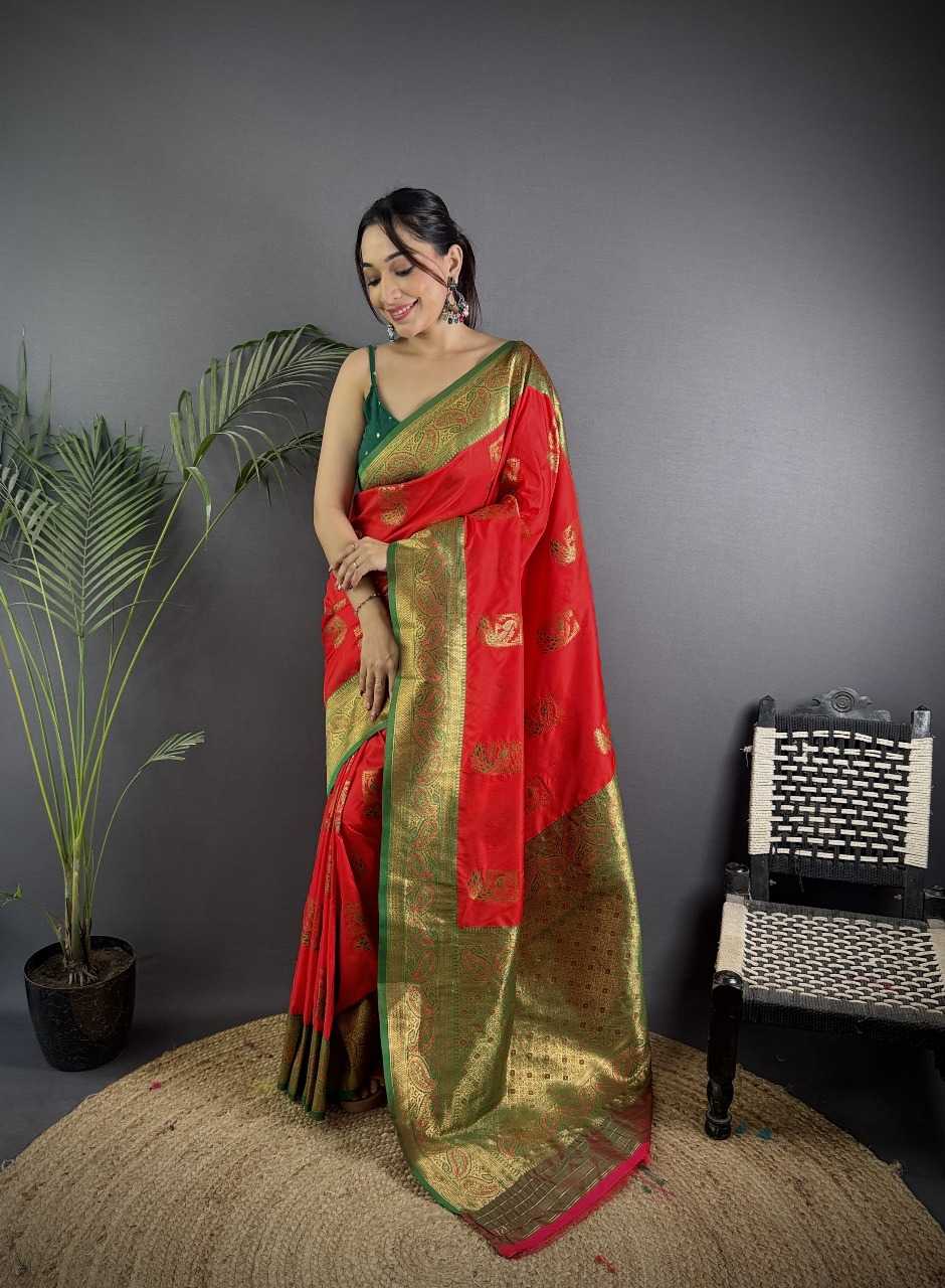 Ynf Banana Silk RIN197 3066 Silk Sarees Wholesale Bridal Silk Sarees Party Wear Silk Sarees Designer Silk Sarees Manufacturer
