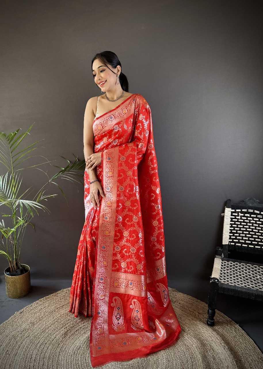 Ynf Banana Silk RIN197 3072 Silk Sarees Wholesale Party Wear Silk Sarees Designer Silk Sarees Fancy Silk Sarees Manufacturer