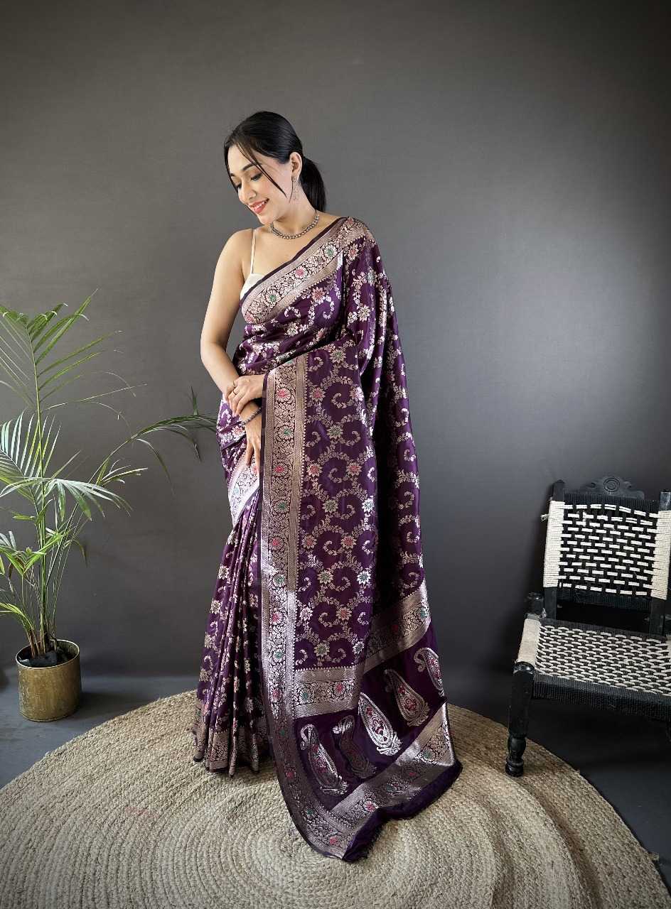 Ynf Banana Silk RIN197 3072 Silk Sarees Wholesale Party Wear Silk Sarees Designer Silk Sarees Fancy Silk Sarees Manufacturer