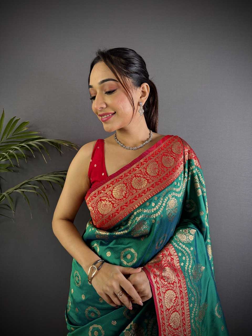 Ynf Banana Silk RIN197 3073 Silk Sarees Wholesale Bridal Silk Sarees Party Wear Silk Sarees Designer Silk Sarees Manufacturer