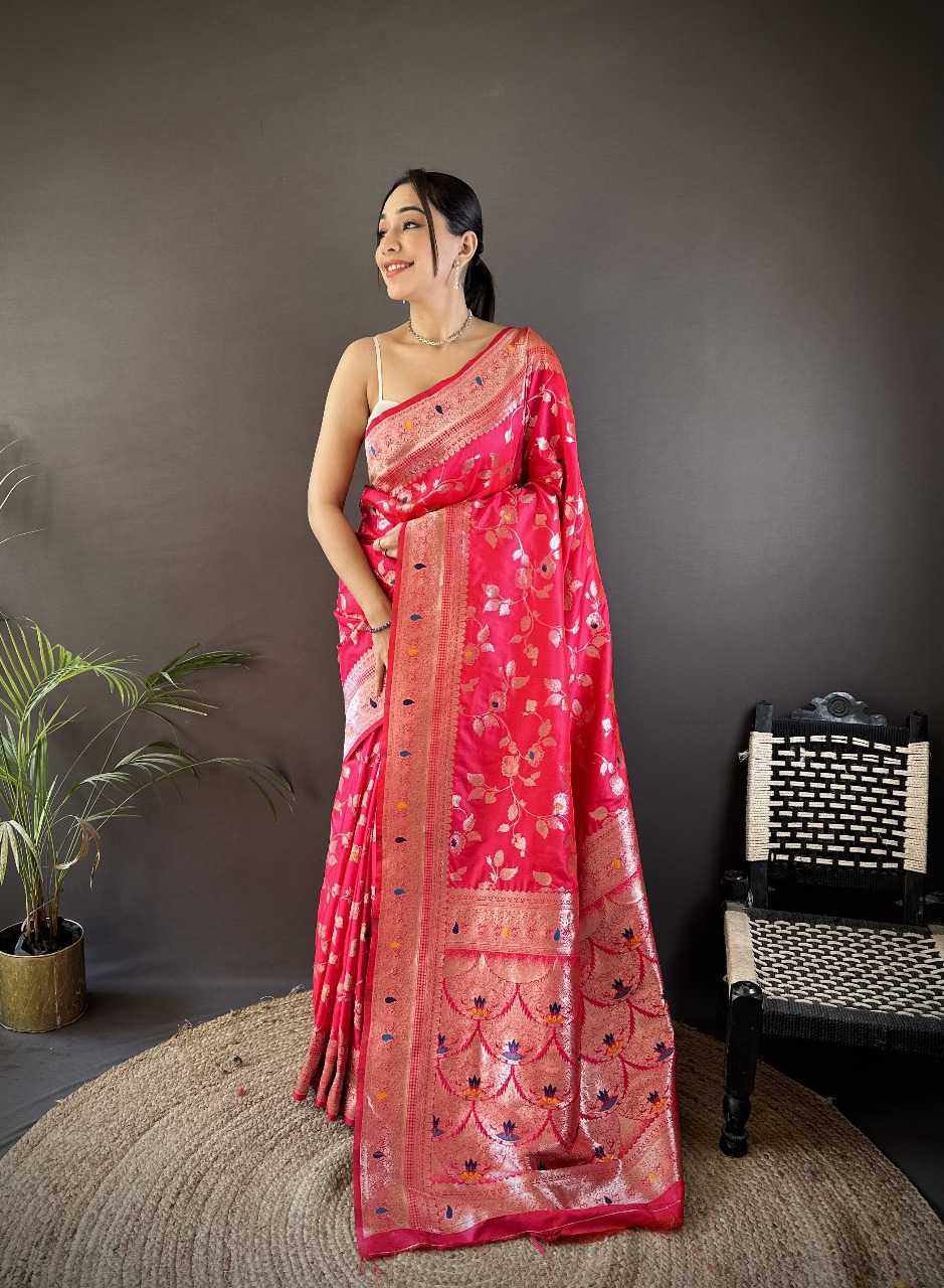 Ynf Banana Silk RIN197 3074 Silk Sarees Wholesale Bridal Silk Sarees Party Wear Silk Sarees Designer Silk Sarees Manufacturer