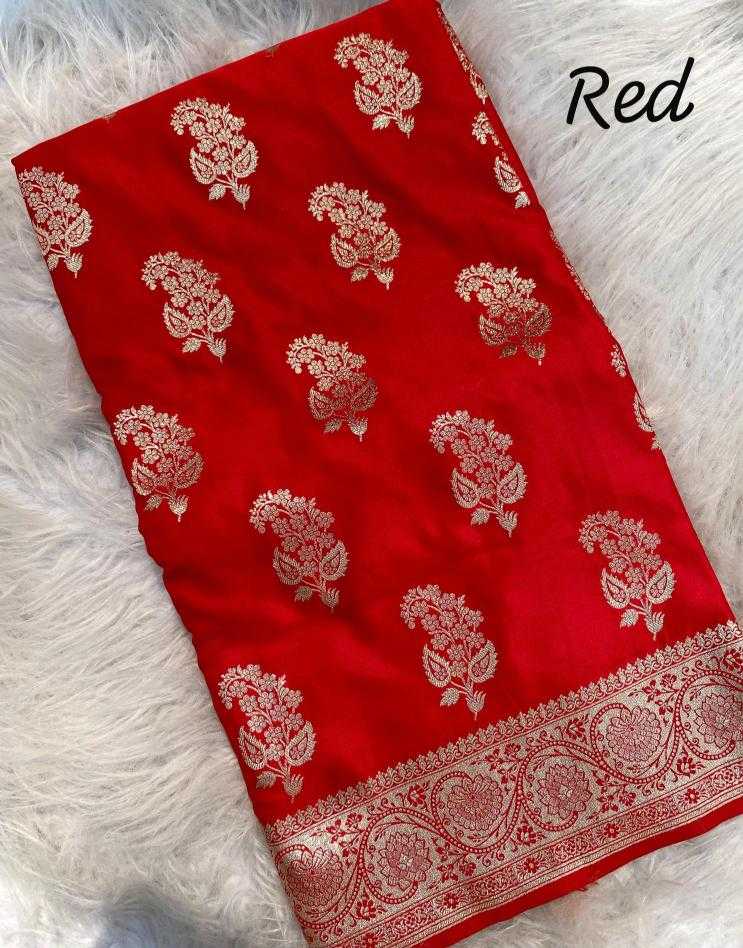 Ynf Banarasi Soft Silk KESH249 Ganga Silk Sarees Wholesale Banarasi Silk Sarees Zari Border Silk Sarees Red Silk Sarees Manufacturer