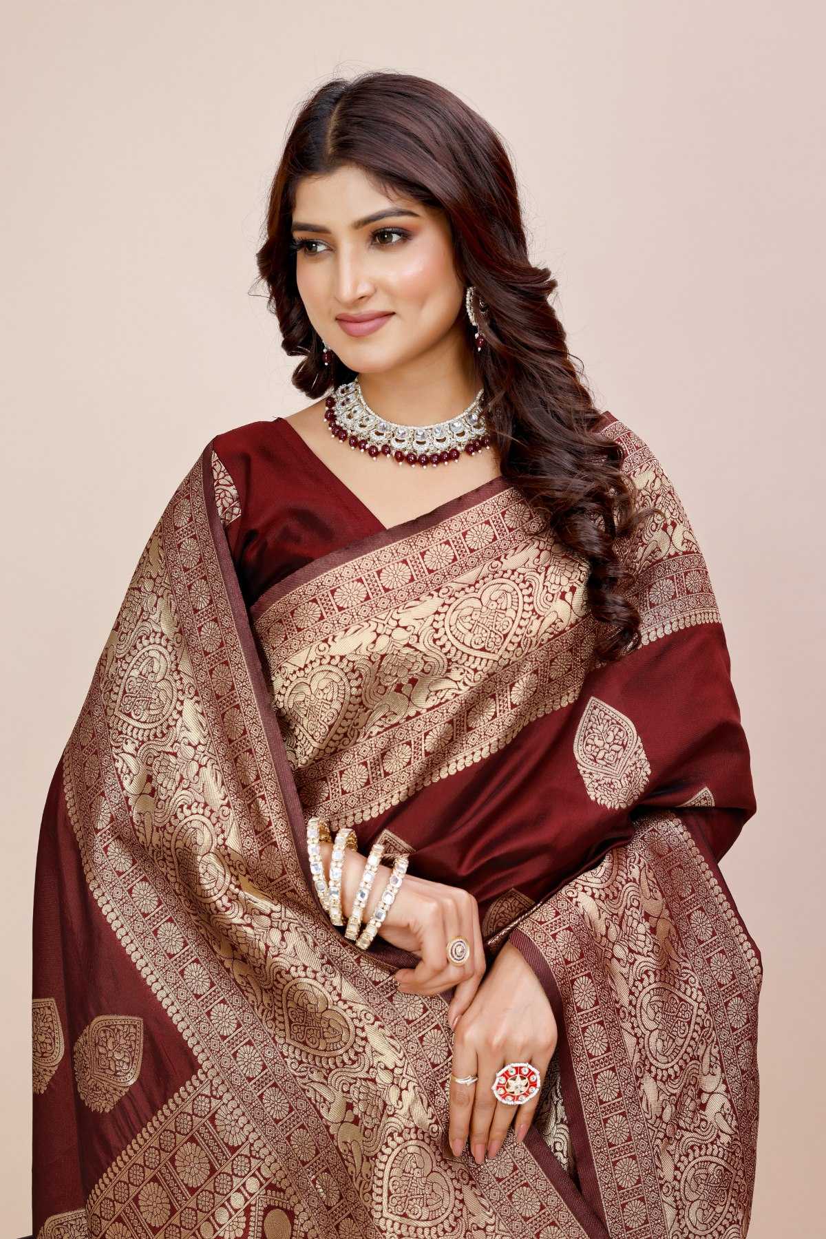 Ynf Banarasi Soft Silk KESH522 107 Sarees Wholesale Designer Sarees Fancy Sarees Traditional Sarees Manufacturer