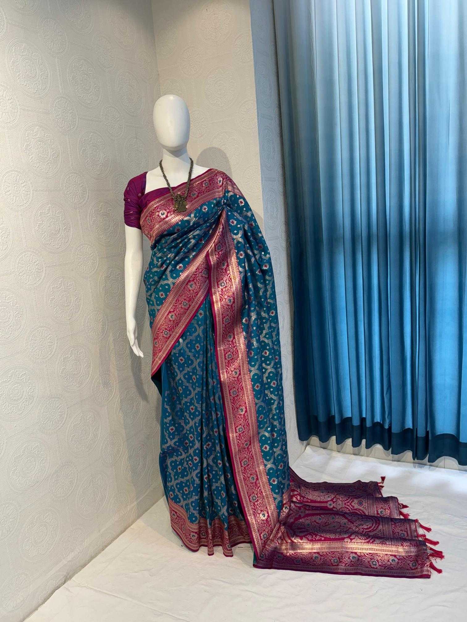 Ynf Banarasi Soft Silk RIN118 LEVEL Silk Sarees Wholesale Banarasi Silk Sarees Soft Silk Sarees Designer Silk Sarees Manufacturer