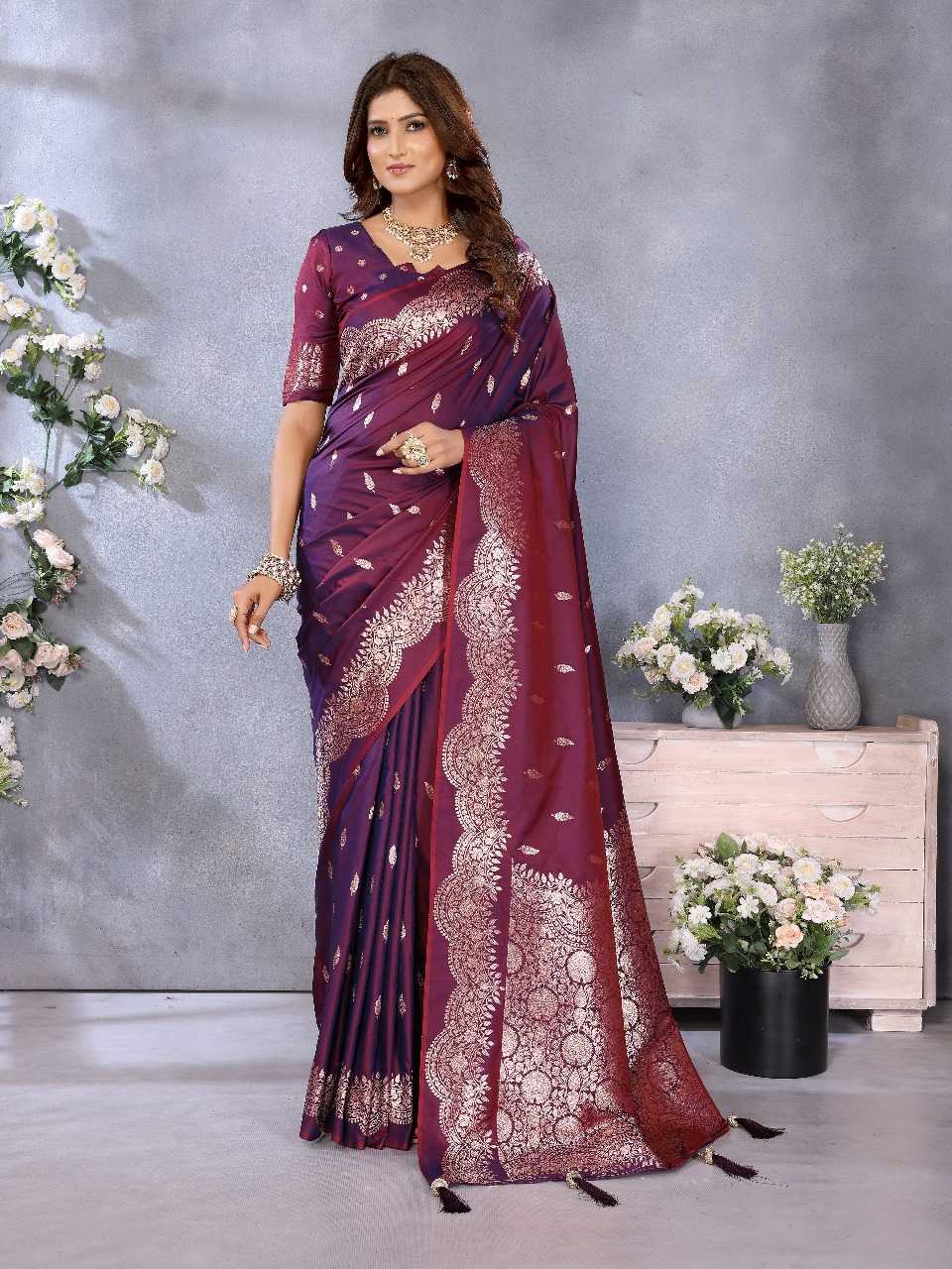 Ynf Banarasi Soft Silk RIN144 Riya Silk Sarees Wedding Collections Wholesale Banarasi Silk Sarees Designer Silk Sarees Silk Sarees For Weddings Manufacturer