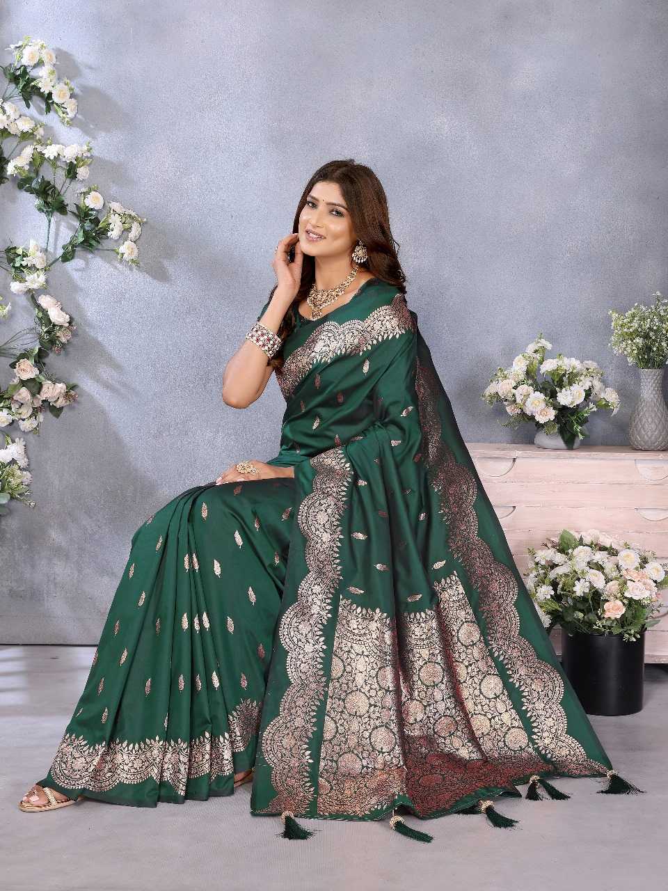 Ynf Banarasi Soft Silk RIN144 Riya Silk Sarees Wedding Collections Wholesale Banarasi Silk Sarees Designer Silk Sarees Silk Sarees For Weddings Manufacturer