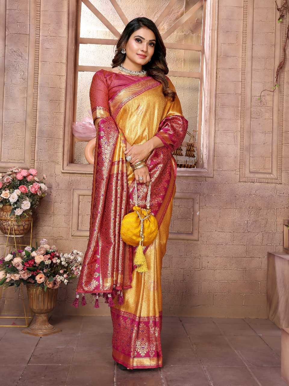 Ynf Banarasi Soft Silk RIN144 Sundari Silk Sarees Wholesale Banarasi Silk Sarees Traditional Silk Sarees Designer Silk Sarees Manufacturer