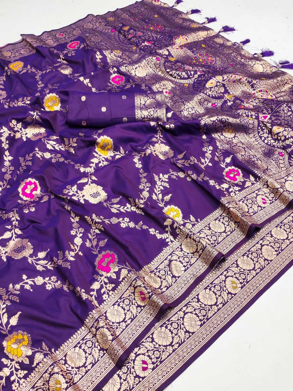 Ynf Banarasi Soft Silk RIN150 Banarasi-1 Sarees Silk Sarees Festive Collections Wholesale Banarasi Silk Sarees Traditional Silk Sarees Silk Sarees With Blouse Manufacturer