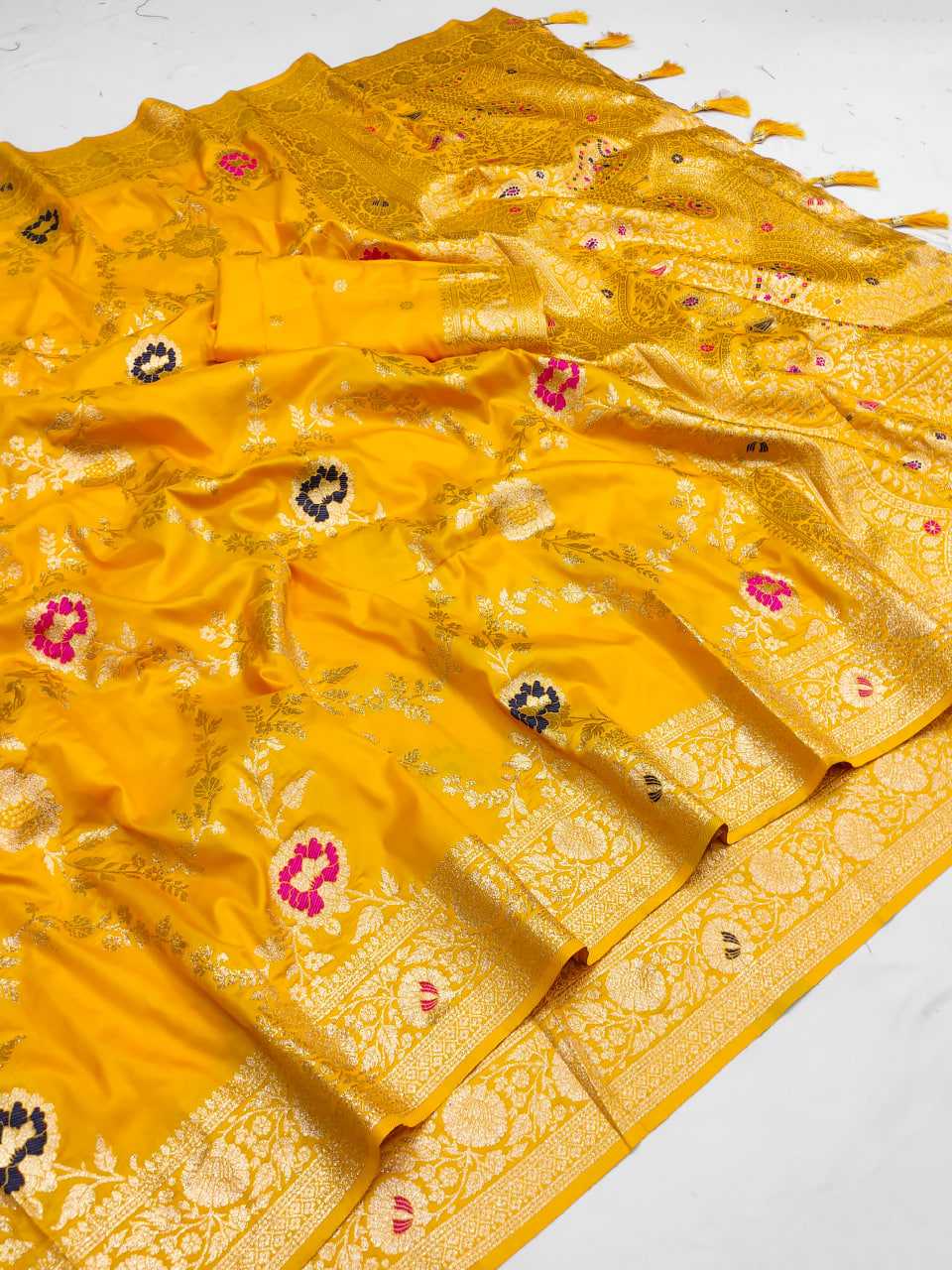 Ynf Banarasi Soft Silk RIN150 Banarasi-1 Sarees Silk Sarees Festive Collections Wholesale Banarasi Silk Sarees Traditional Silk Sarees Silk Sarees With Blouse Manufacturer