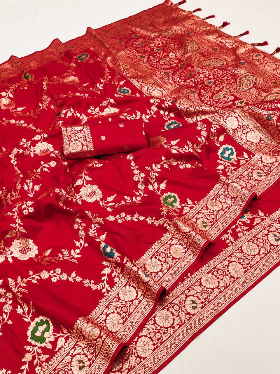 Ynf Banarasi Soft Silk RIN150 Banarasi-1 Sarees Silk Sarees Festive Collections Wholesale Banarasi Silk Sarees Traditional Silk Sarees Silk Sarees With Blouse Manufacturer