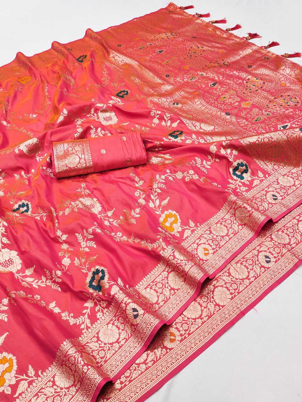 Ynf Banarasi Soft Silk RIN150 Banarasi-1 Sarees Silk Sarees Festive Collections Wholesale Banarasi Silk Sarees Traditional Silk Sarees Silk Sarees With Blouse Manufacturer