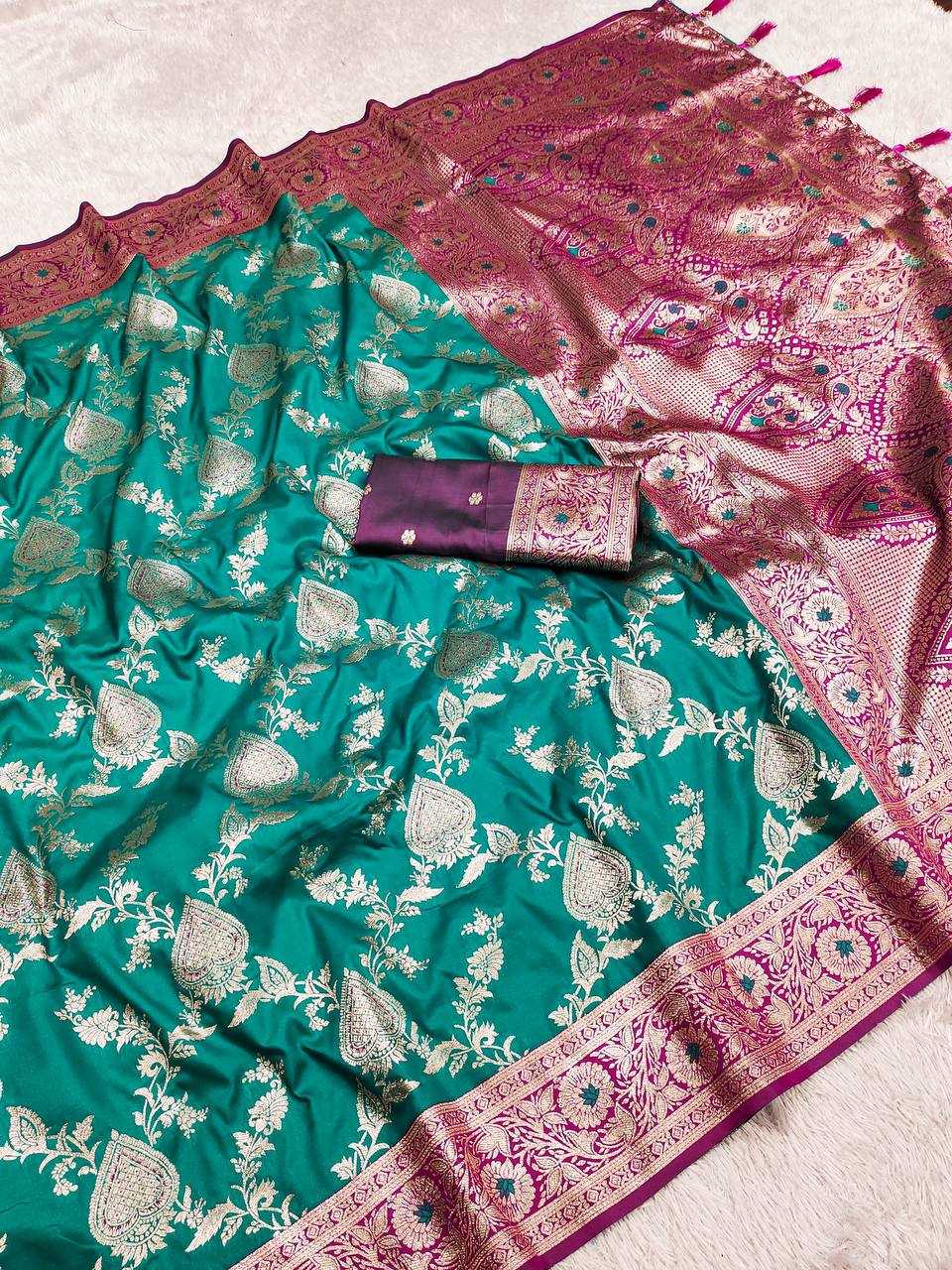 Ynf Banarasi Soft Silk RIN150 Banarasi-12 Sarees Silk Sarees Festive Collections Wholesale Banarasi Silk Sarees Traditional Silk Sarees Silk Sarees With Blouse Manufacturer