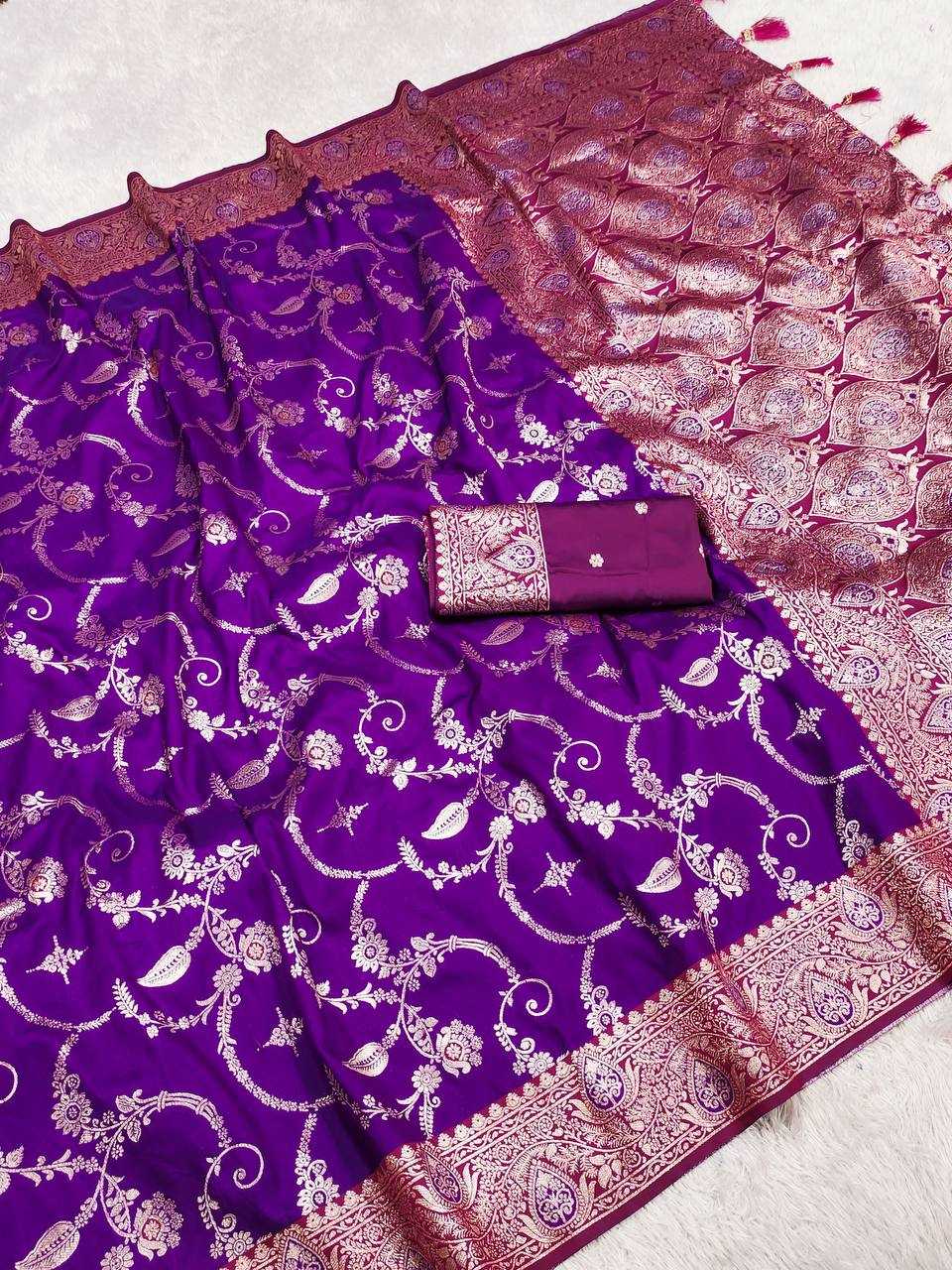 Ynf Banarasi Soft Silk RIN150 Banarasi-13 Sarees Silk Sarees Festive Collections Wholesale Banarasi Silk Sarees Traditional Silk Sarees Silk Sarees With Blouse Manufacturer