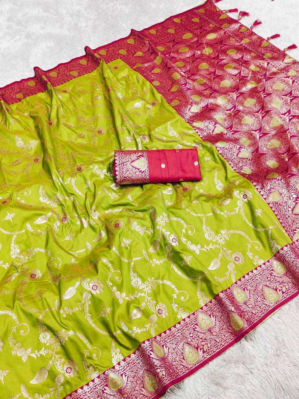 Ynf Banarasi Soft Silk RIN150 Banarasi-13 Sarees Silk Sarees Festive Collections Wholesale Banarasi Silk Sarees Traditional Silk Sarees Silk Sarees With Blouse Manufacturer
