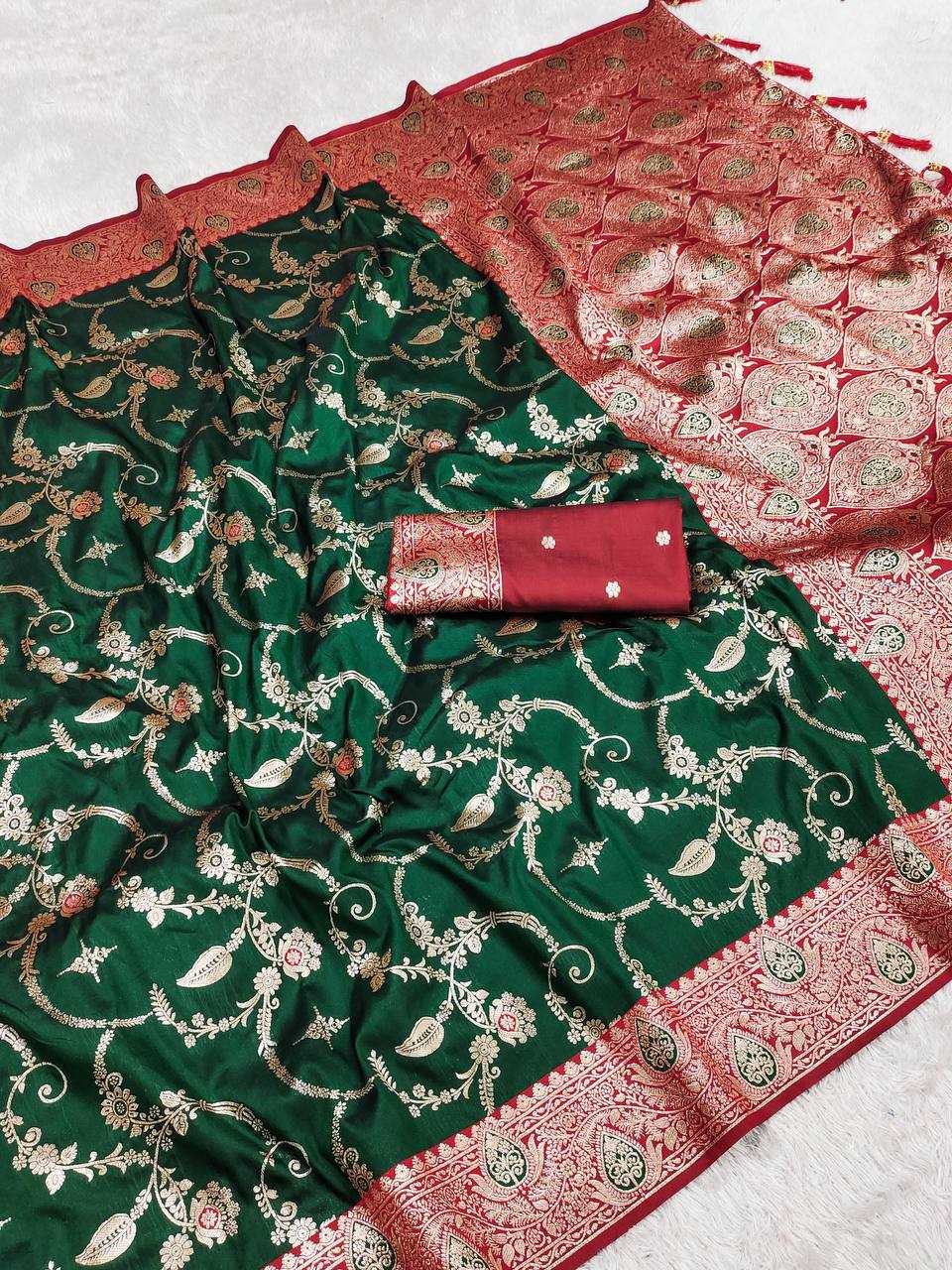 Ynf Banarasi Soft Silk RIN150 Banarasi-13 Sarees Silk Sarees Festive Collections Wholesale Banarasi Silk Sarees Traditional Silk Sarees Silk Sarees With Blouse Manufacturer