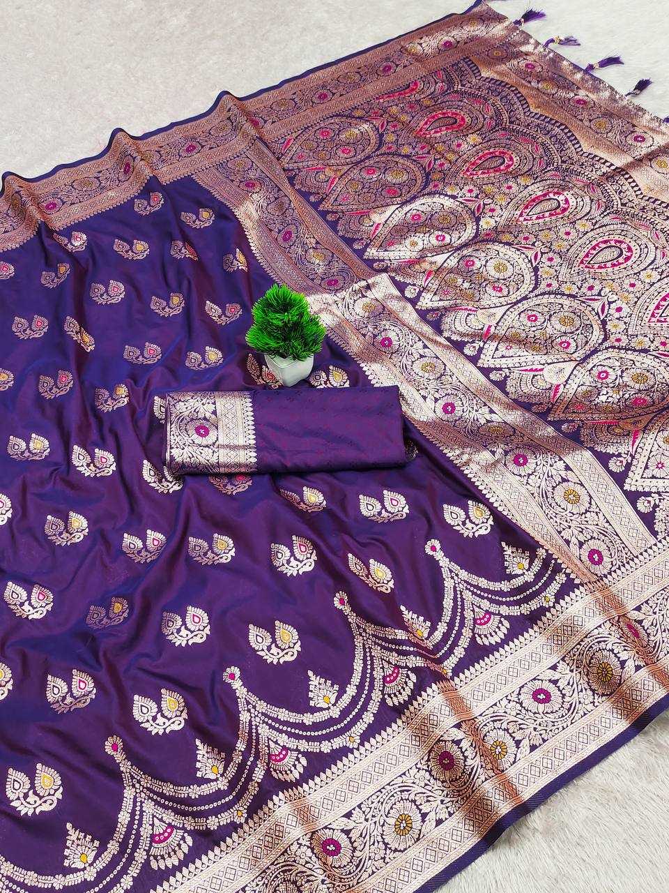 Ynf Banarasi Soft Silk RIN150 Banarasi-15 Sarees Silk Sarees Festive Collections Wholesale Banarasi Silk Sarees Traditional Silk Sarees Silk Sarees With Blouse Manufacturer