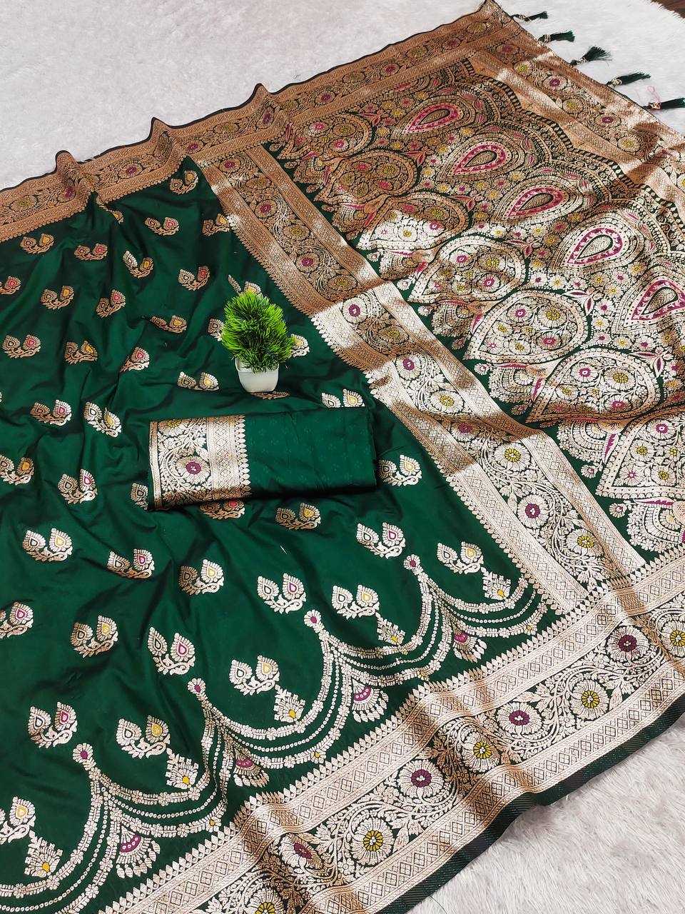 Ynf Banarasi Soft Silk RIN150 Banarasi-15 Sarees Silk Sarees Festive Collections Wholesale Banarasi Silk Sarees Traditional Silk Sarees Silk Sarees With Blouse Manufacturer
