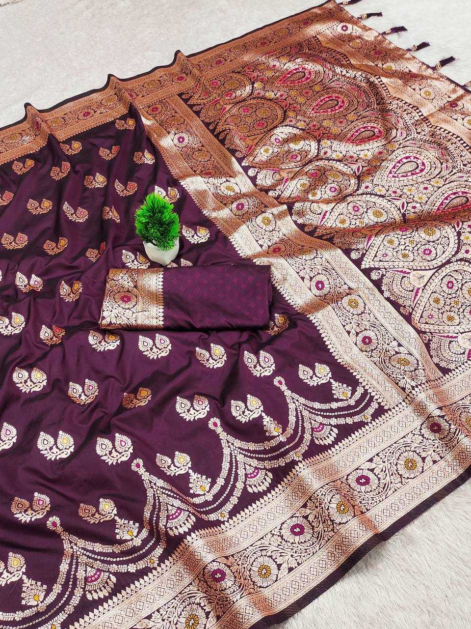 Ynf Banarasi Soft Silk RIN150 Banarasi-15 Sarees Silk Sarees Festive Collections Wholesale Banarasi Silk Sarees Traditional Silk Sarees Silk Sarees With Blouse Manufacturer