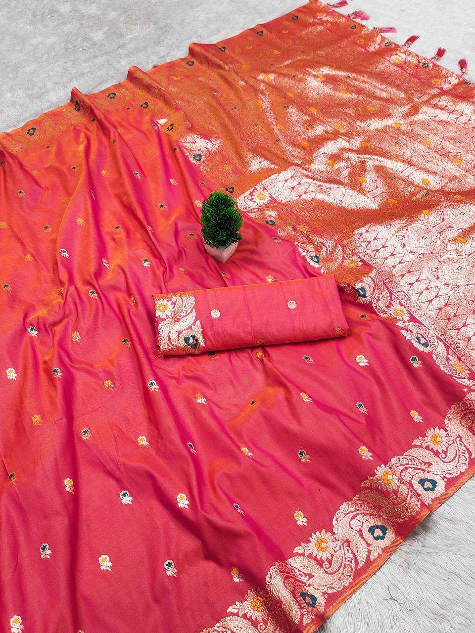 Ynf Banarasi Soft Silk RIN150 Banarasi-18 Sarees Silk Sarees Festive Collections Wholesale Banarasi Silk Sarees Traditional Silk Sarees Silk Sarees With Blouse Manufacturer