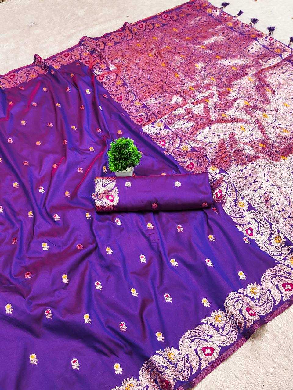 Ynf Banarasi Soft Silk RIN150 Banarasi-18 Sarees Silk Sarees Festive Collections Wholesale Banarasi Silk Sarees Traditional Silk Sarees Silk Sarees With Blouse Manufacturer