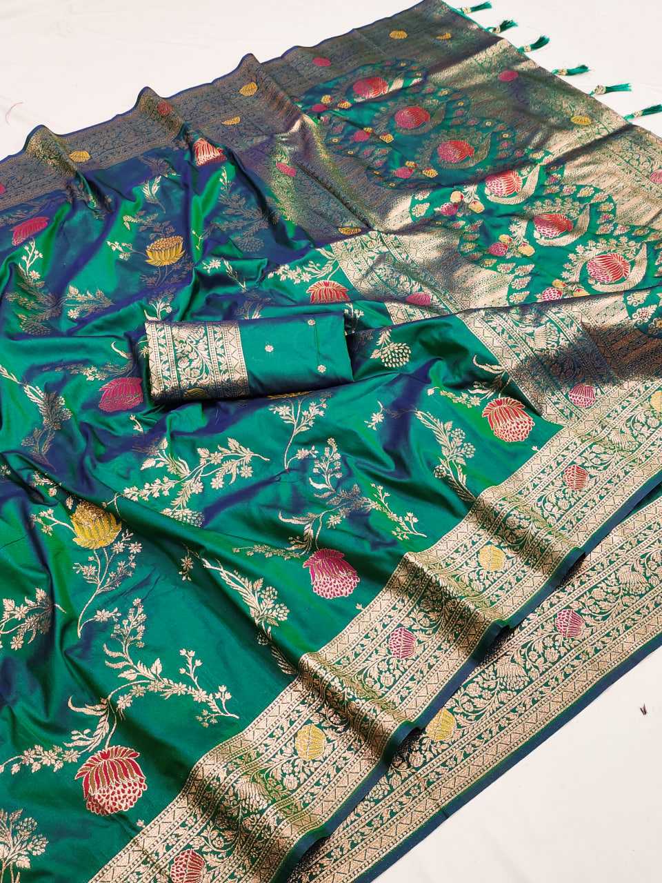 Ynf Banarasi Soft Silk RIN150 Banarasi-2 Sarees Silk Sarees Festive Collections Wholesale Banarasi Silk Sarees Traditional Silk Sarees Silk Sarees With Blouse Manufacturer