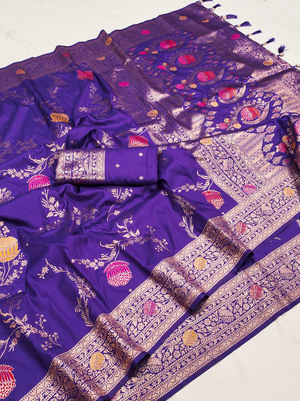 Ynf Banarasi Soft Silk RIN150 Banarasi-2 Sarees Silk Sarees Festive Collections Wholesale Banarasi Silk Sarees Traditional Silk Sarees Silk Sarees With Blouse Manufacturer