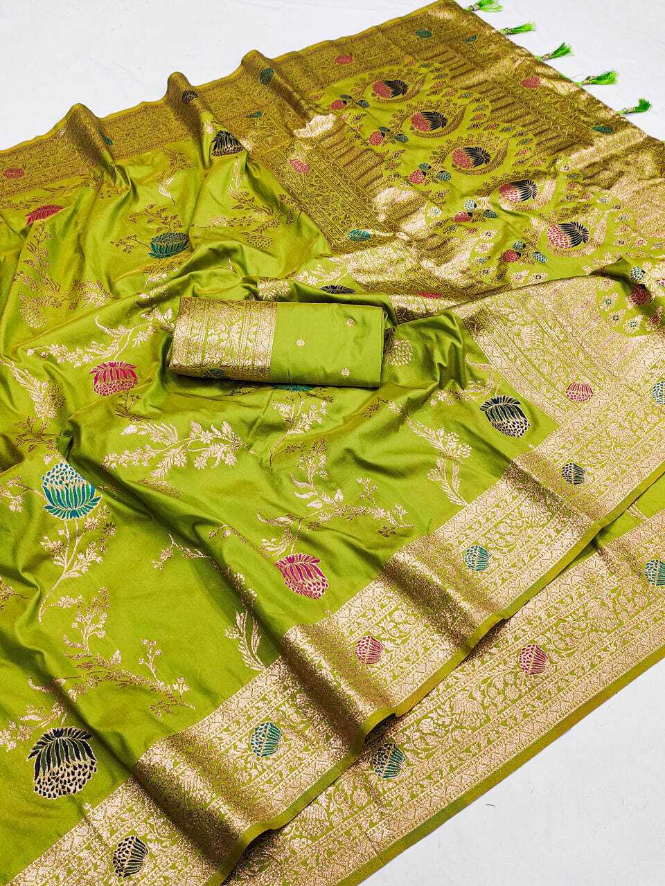 Ynf Banarasi Soft Silk RIN150 Banarasi-2 Sarees Silk Sarees Festive Collections Wholesale Banarasi Silk Sarees Traditional Silk Sarees Silk Sarees With Blouse Manufacturer