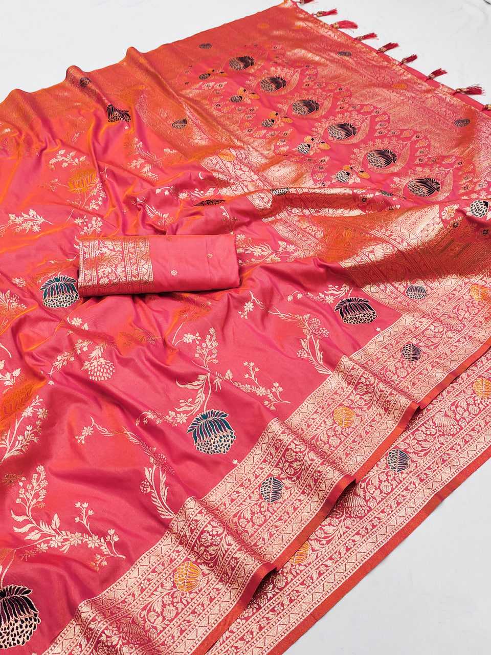 Ynf Banarasi Soft Silk RIN150 Banarasi-2 Sarees Silk Sarees Festive Collections Wholesale Banarasi Silk Sarees Traditional Silk Sarees Silk Sarees With Blouse Manufacturer