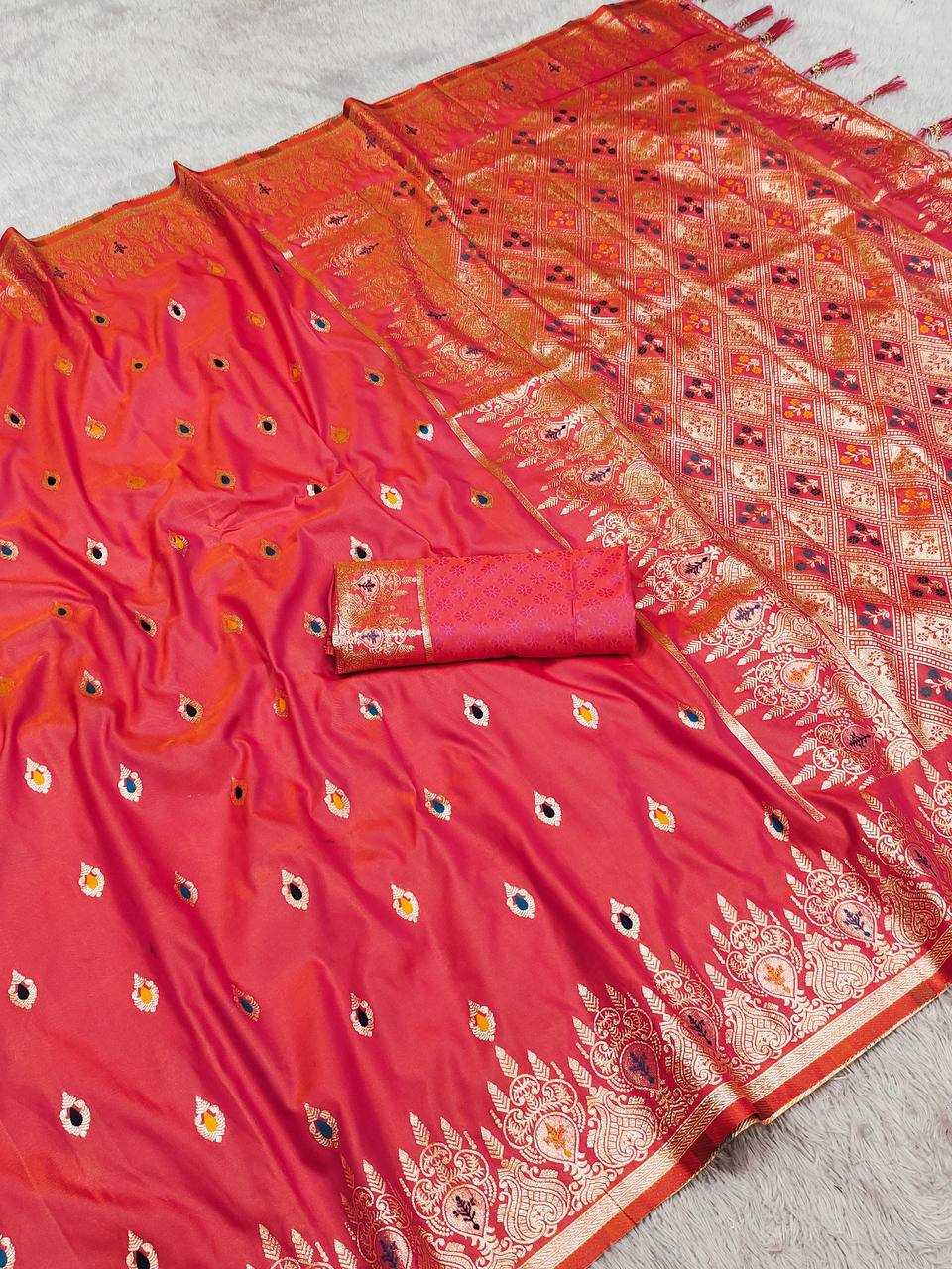 Ynf Banarasi Soft Silk RIN150 Banarasi-22 Silk Sarees Wedding Collections Festive Collections Wholesale Banarasi Silk Sarees Traditional Silk Sarees Silk Sarees With Blouse Manufacturer