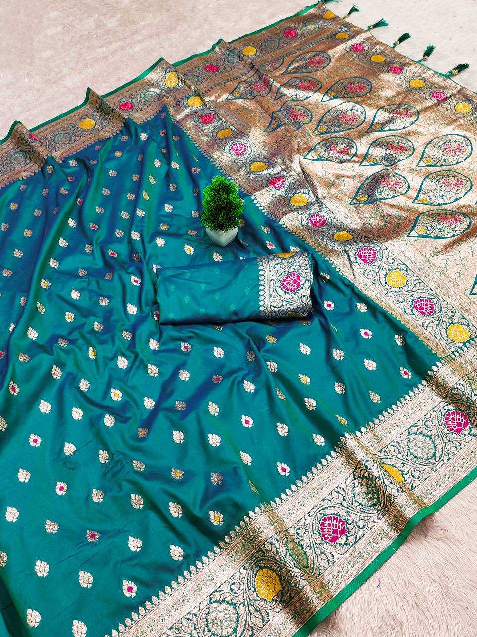 Ynf Banarasi Soft Silk RIN150 Banarasi-23 Silk Sarees Wedding Collections Festive Collections Wholesale Banarasi Silk Sarees Traditional Silk Sarees Silk Sarees With Blouse Manufacturer