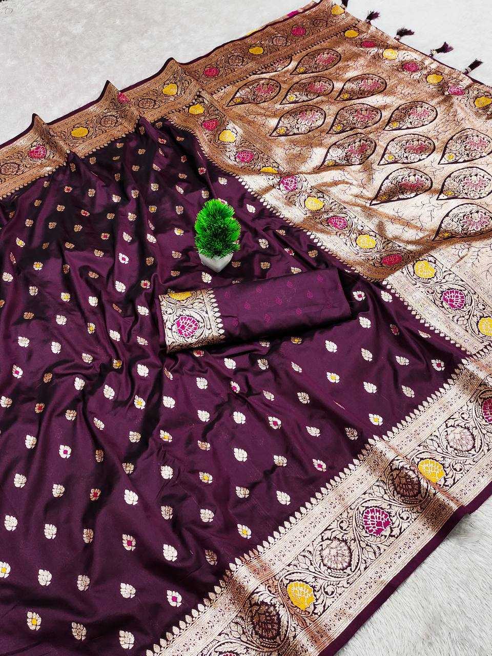 Ynf Banarasi Soft Silk RIN150 Banarasi-23 Silk Sarees Wedding Collections Festive Collections Wholesale Banarasi Silk Sarees Traditional Silk Sarees Silk Sarees With Blouse Manufacturer