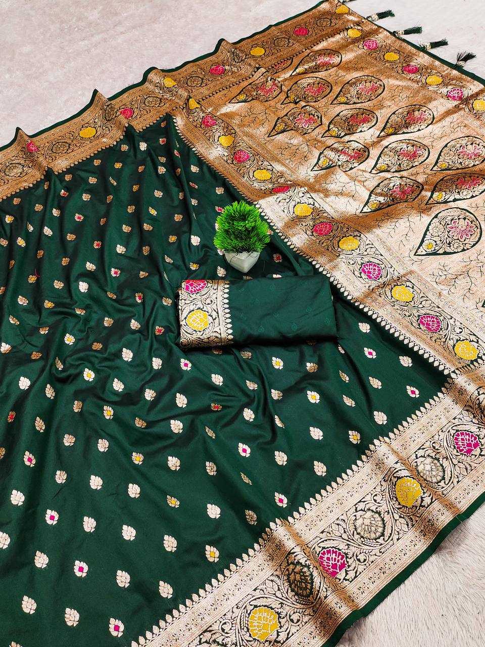 Ynf Banarasi Soft Silk RIN150 Banarasi-23 Silk Sarees Wedding Collections Festive Collections Wholesale Banarasi Silk Sarees Traditional Silk Sarees Silk Sarees With Blouse Manufacturer