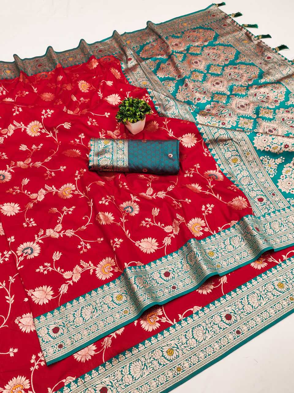 Ynf Banarasi Soft Silk RIN150 Banarasi-3 Sarees Silk Sarees Festive Collections Wholesale Banarasi Silk Sarees Traditional Silk Sarees Silk Sarees With Blouse Manufacturer