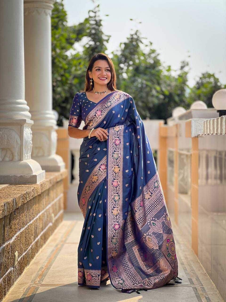 Ynf Banarasi Soft Silk RIN150 Banarasi-5 Sarees Silk Sarees Festive Collections Wholesale Banarasi Silk Sarees Traditional Silk Sarees Silk Sarees With Blouse Manufacturer