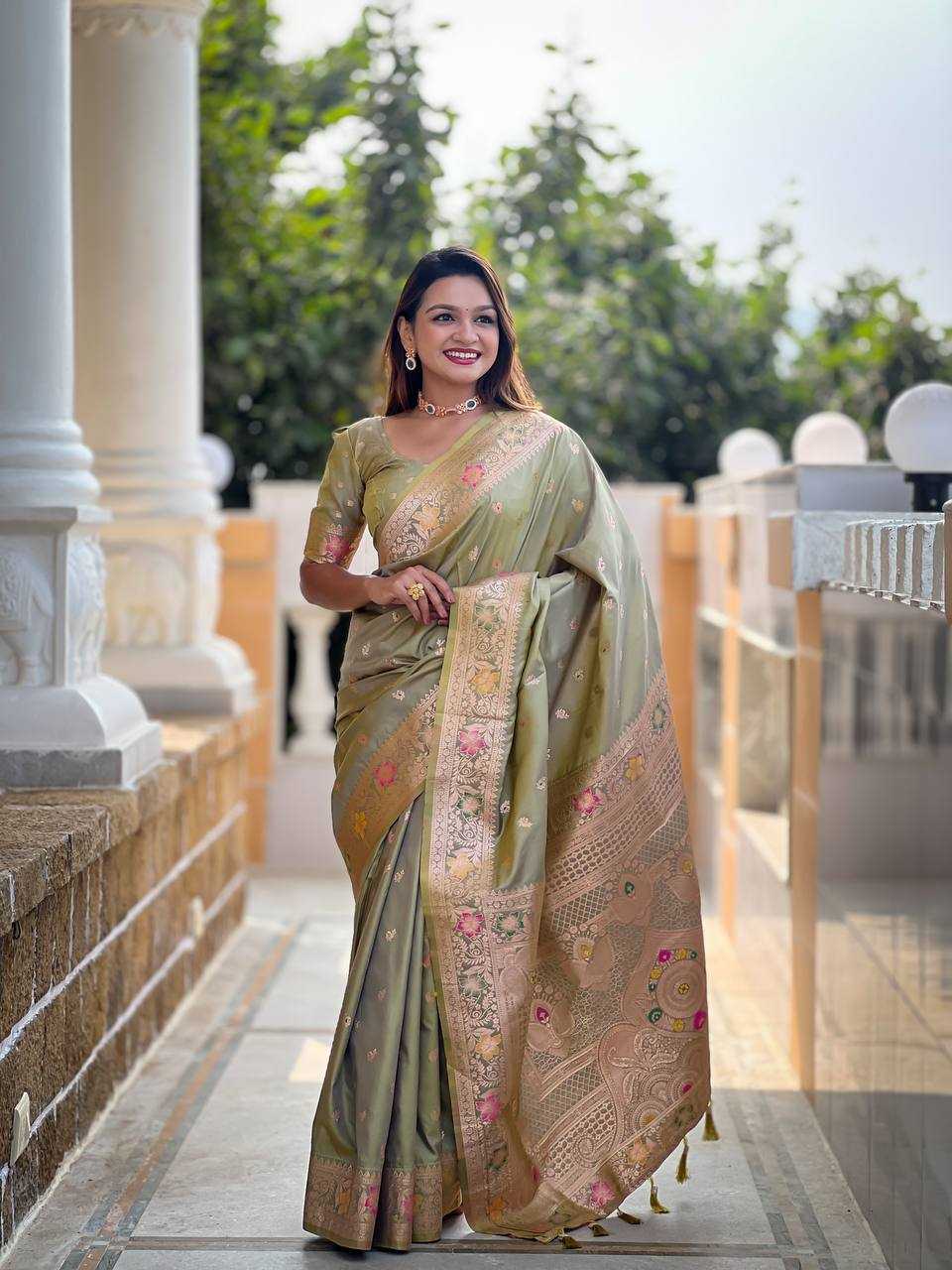 Ynf Banarasi Soft Silk RIN150 Banarasi-5 Sarees Silk Sarees Festive Collections Wholesale Banarasi Silk Sarees Traditional Silk Sarees Silk Sarees With Blouse Manufacturer