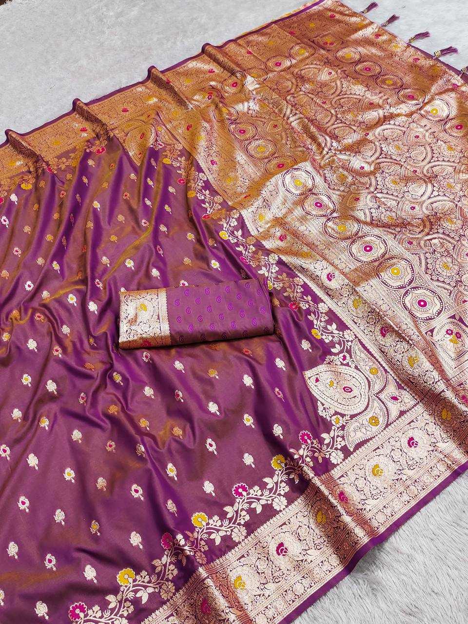 Ynf Banarasi Soft Silk RIN150 Banarasi-7 Sarees Silk Sarees Festive Collections Wholesale Banarasi Silk Sarees Traditional Silk Sarees Silk Sarees With Blouse Manufacturer