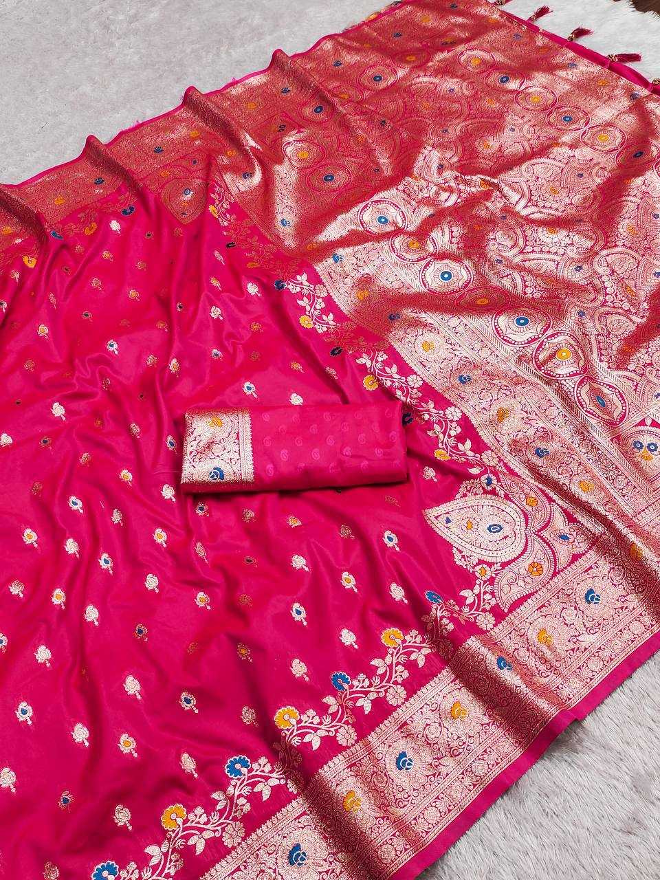 Ynf Banarasi Soft Silk RIN150 Banarasi-7 Sarees Silk Sarees Festive Collections Wholesale Banarasi Silk Sarees Traditional Silk Sarees Silk Sarees With Blouse Manufacturer