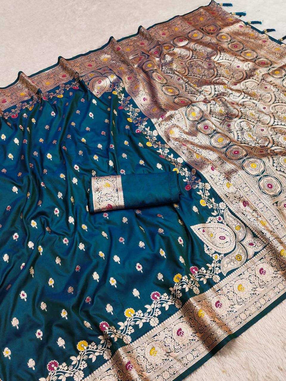 Ynf Banarasi Soft Silk RIN150 Banarasi-7 Sarees Silk Sarees Festive Collections Wholesale Banarasi Silk Sarees Traditional Silk Sarees Silk Sarees With Blouse Manufacturer