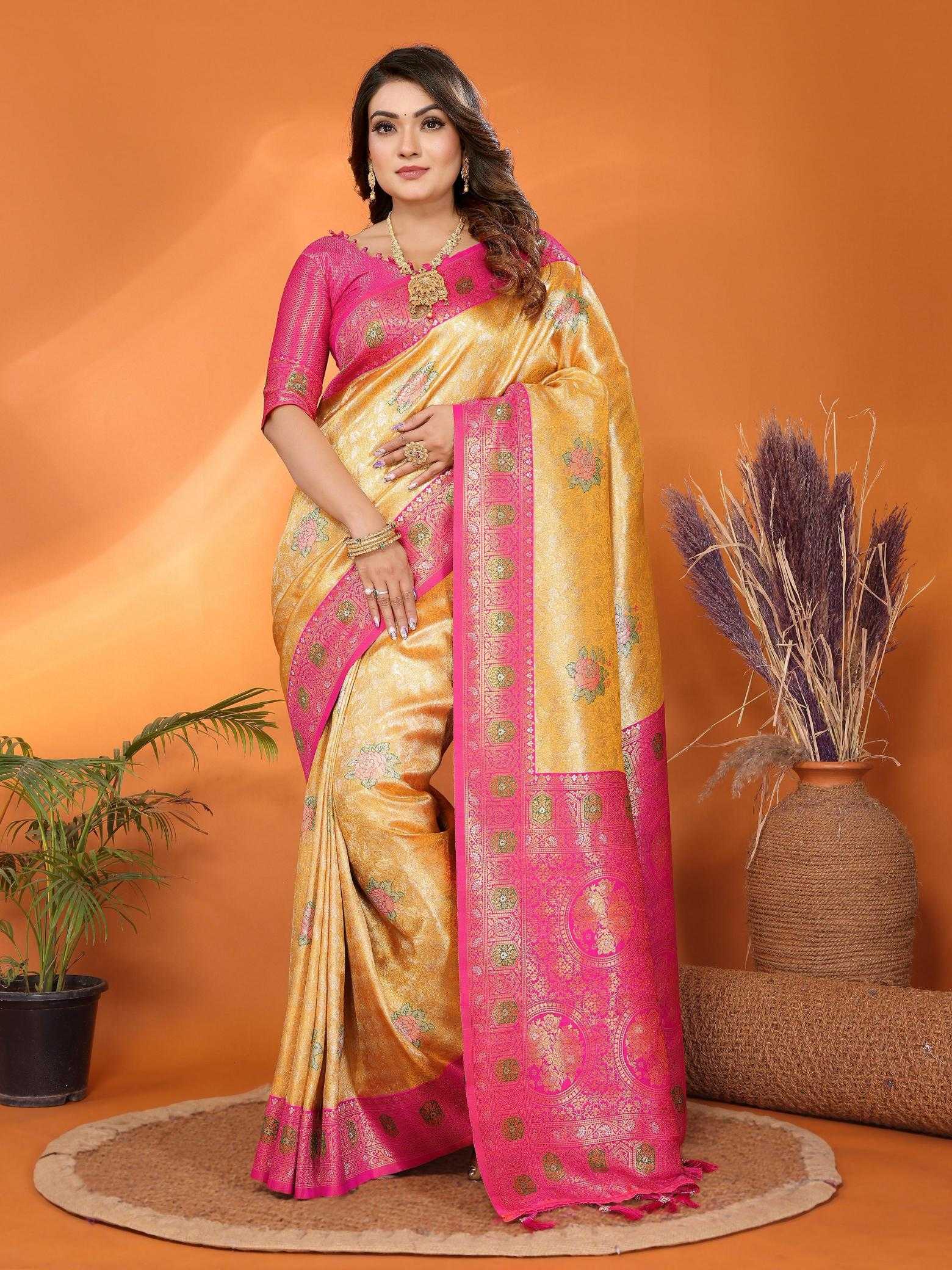 Ynf Banarasi Soft Silk RIN183 SAROZ Silk Sarees Wholesale Banarasi Silk Sarees Paithani Sarees Designer Silk Sarees Manufacturer