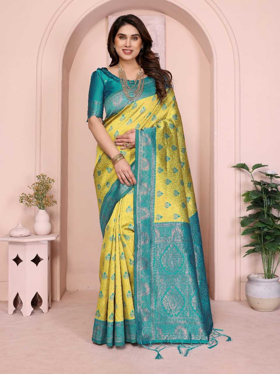 Ynf Banarasi Soft Silk RIN197 3133 Silk Sarees Wholesale Bridal Silk Sarees Designer Silk Sarees Fancy Silk Sarees Manufacturer