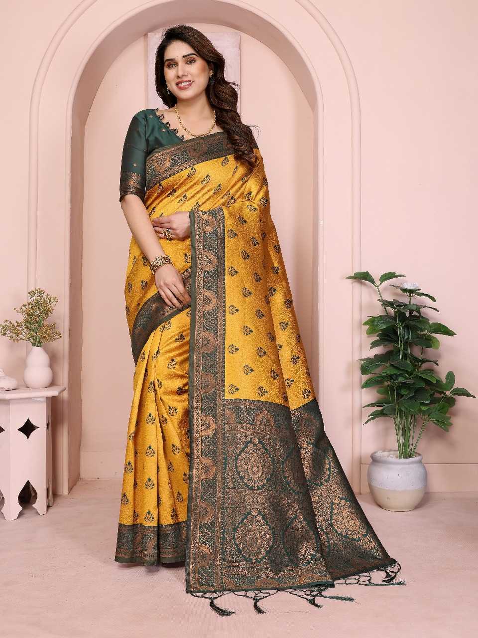 Ynf Banarasi Soft Silk RIN197 3133 Silk Sarees Wholesale Bridal Silk Sarees Designer Silk Sarees Fancy Silk Sarees Manufacturer