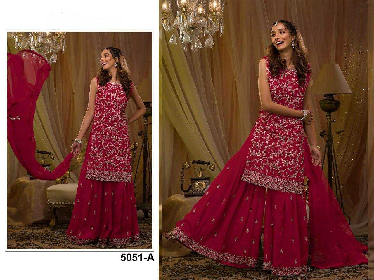 Ynf Blooming RIN131 5051 Suits & Dresses Wedding Collections Festive Collections Wholesale Embroidery Suits Georgette Suit Designer Suits Manufacturer