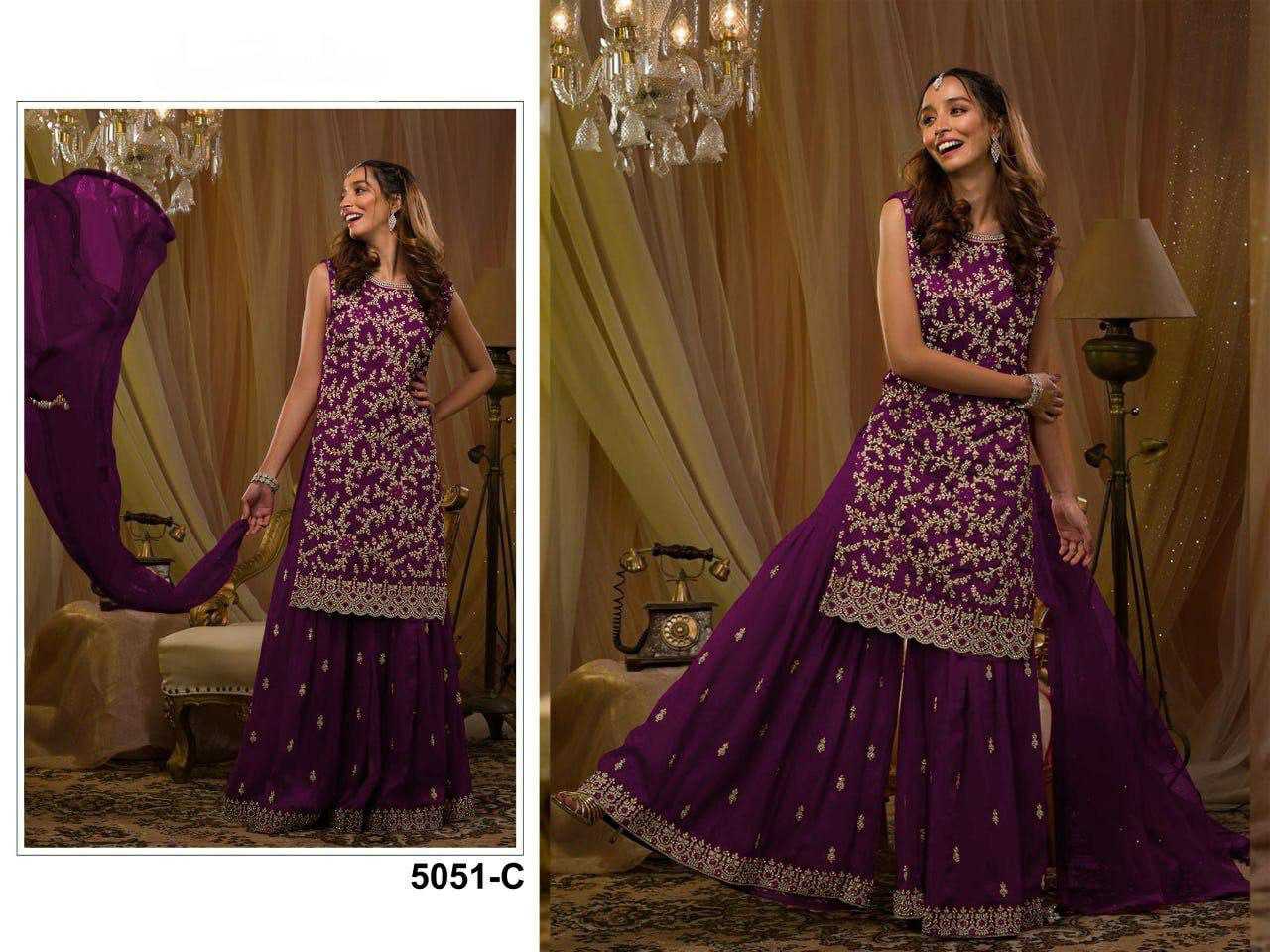 Ynf Blooming RIN131 5051 Suits & Dresses Wedding Collections Festive Collections Wholesale Embroidery Suits Georgette Suit Designer Suits Manufacturer