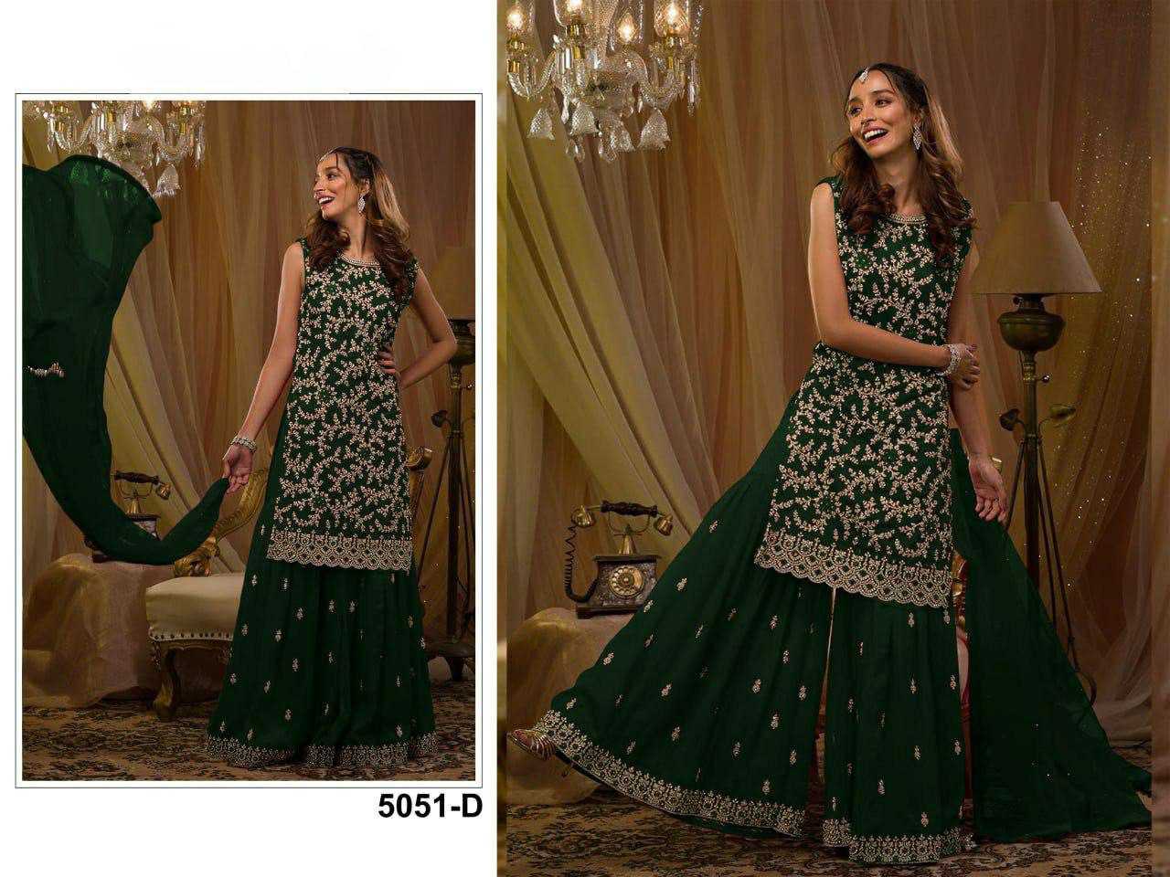 Ynf Blooming RIN131 5051 Suits & Dresses Wedding Collections Festive Collections Wholesale Embroidery Suits Georgette Suit Designer Suits Manufacturer